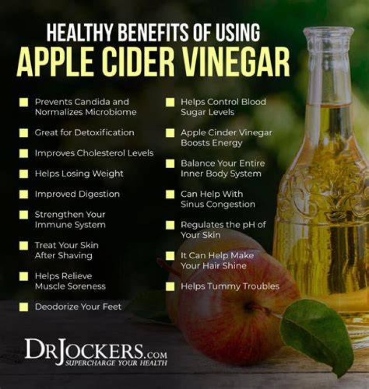 Is apple cider vinegar good for bursitis?