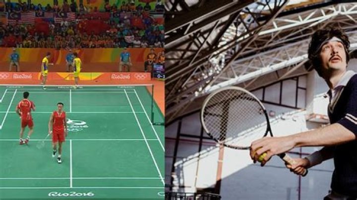 Is Badminton harder than tennis?