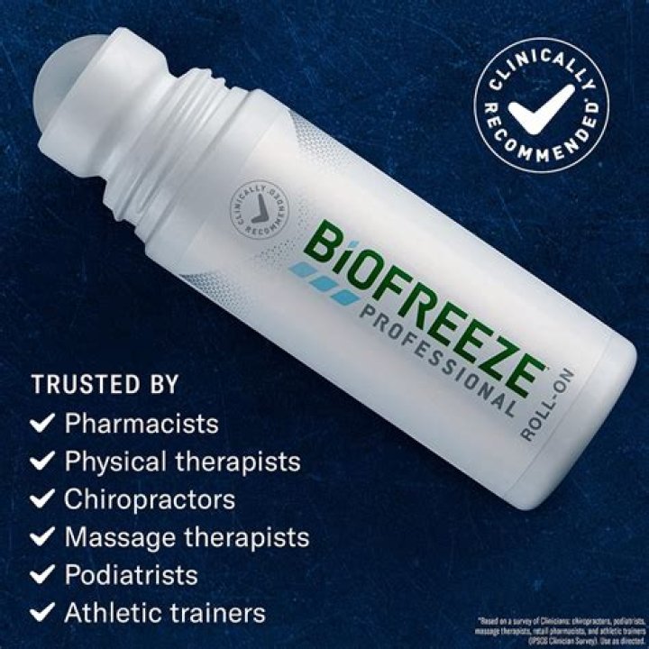 Is biofreeze good for plantar fasciitis?