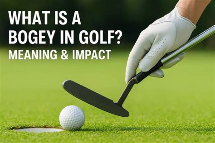 Is bogey good in golf?