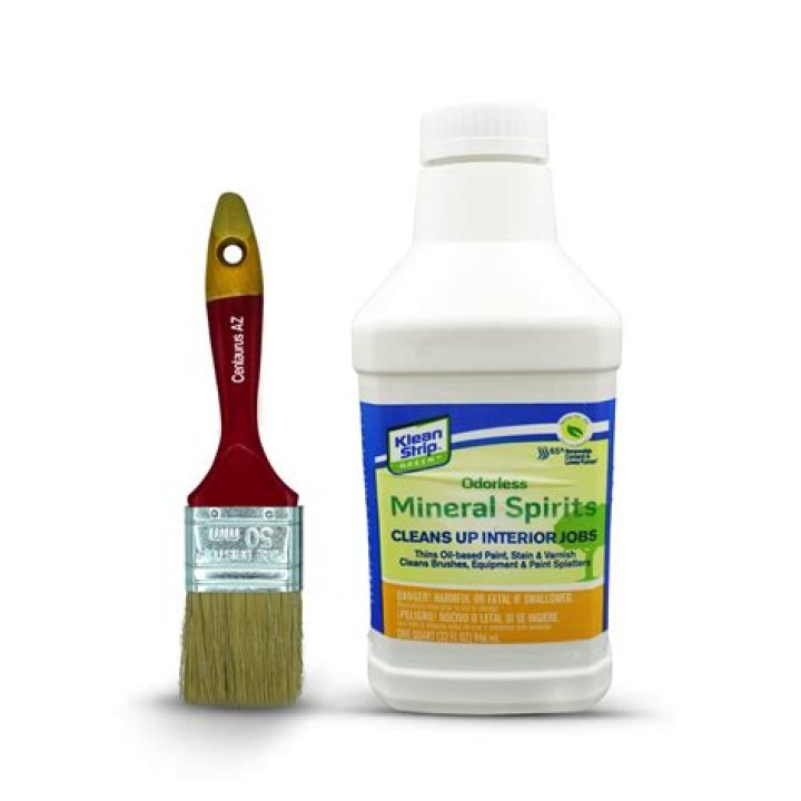 Is brush cleaner the same as mineral spirits?
