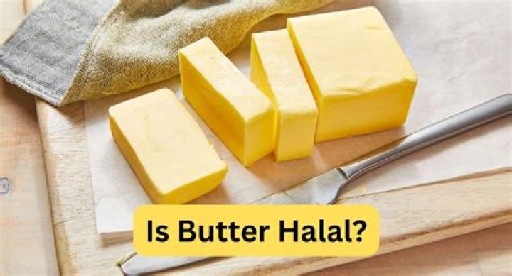 Is butter halal?