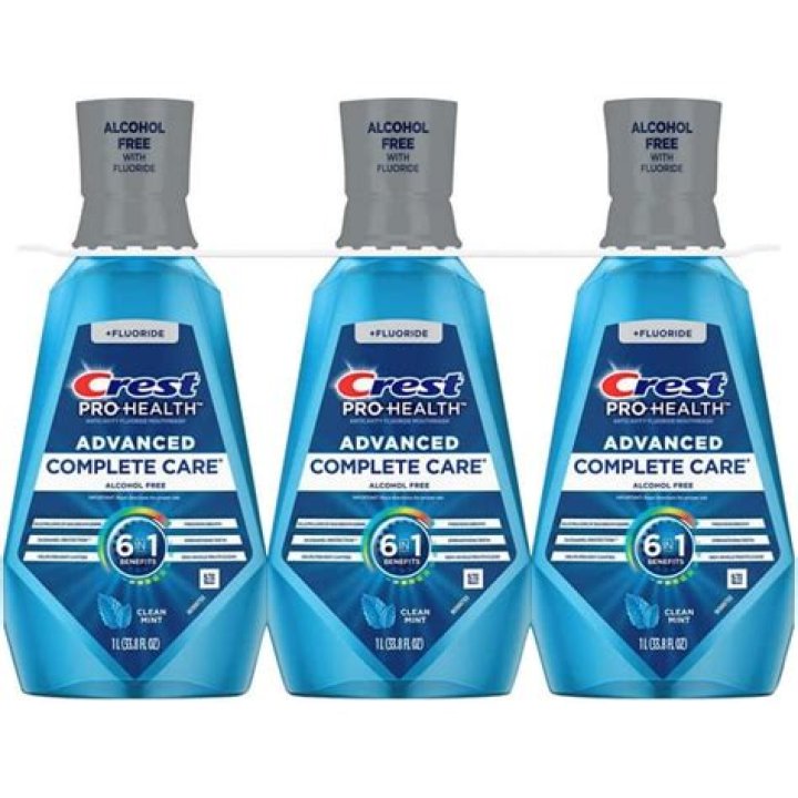 Is Crest Pro-health mouthwash alcohol-free?