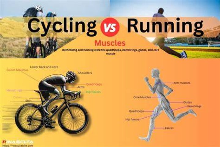 Is cycling or running better to slim thighs?