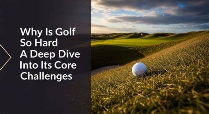Is golf a hard sport?