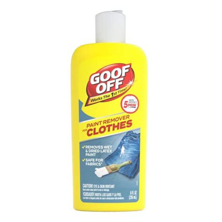 Is goof off safe on fabric?
