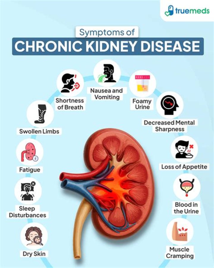 Is gout a symptom of kidney failure?