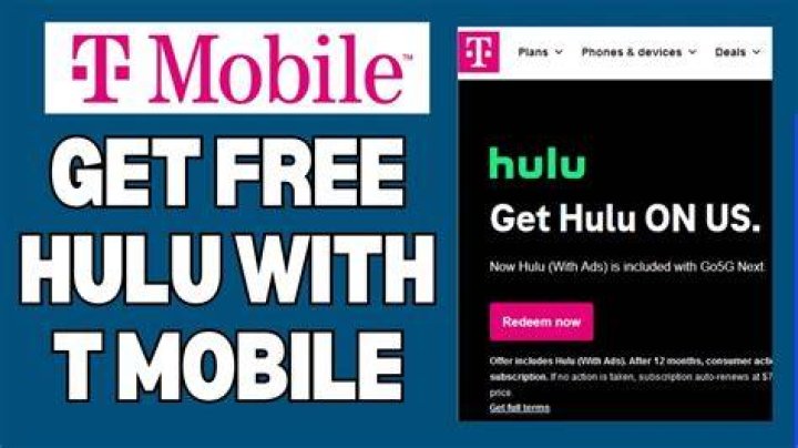 Is Hulu free with T-Mobile?