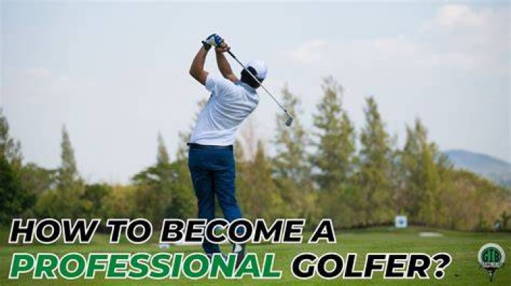 Is it easy to become a pro golfer?