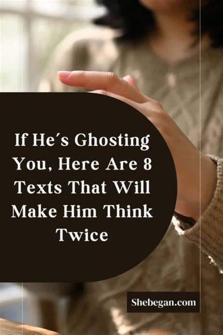 Is it ghosting if neither person texts?