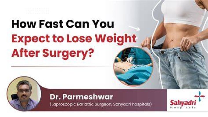 Is it normal to lose weight after surgery?