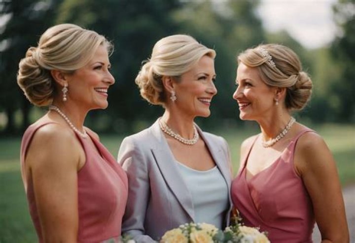 Is it OK for the mother of the bride to wear the same color as the bridesmaids?