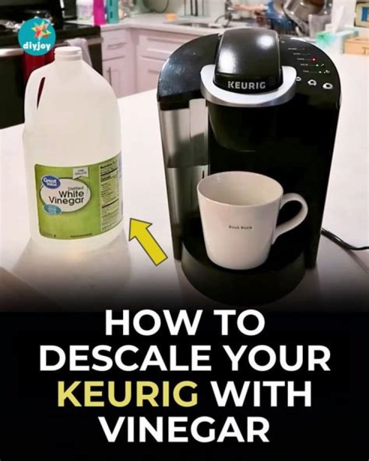Is it OK to use vinegar in a Keurig?