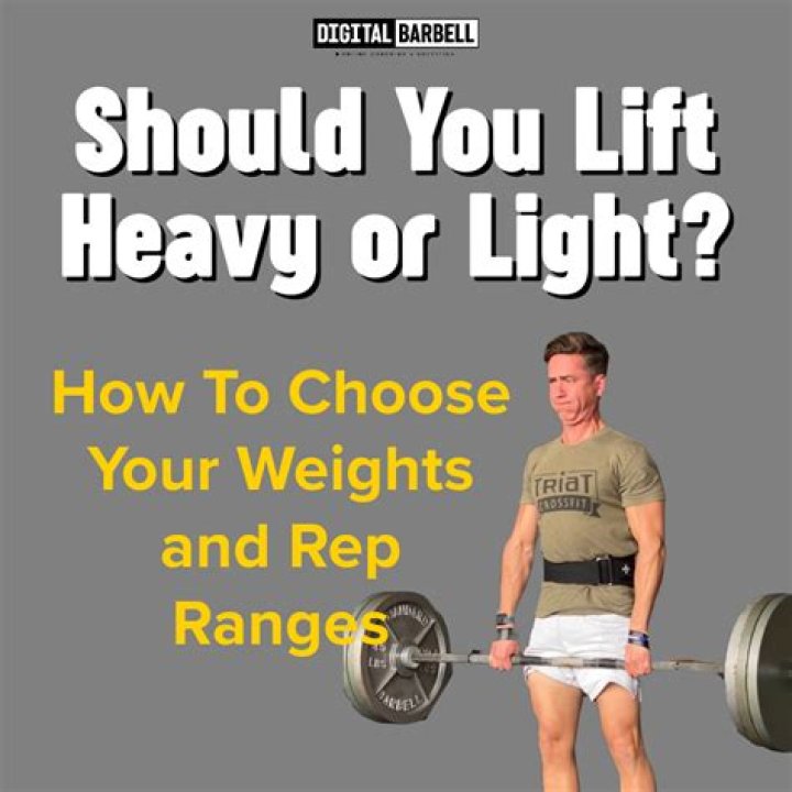 Is it okay to lift light weights everyday?