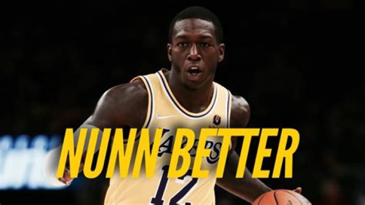 Is Kendrick Nunn healthy?