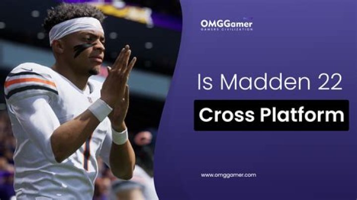 Is Madden 22 cross save?