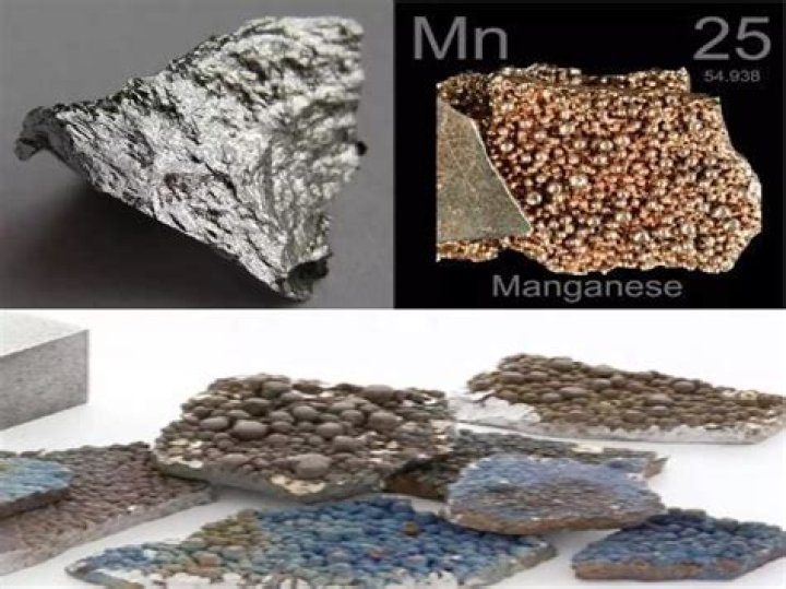 Is manganese used to make clear glass?