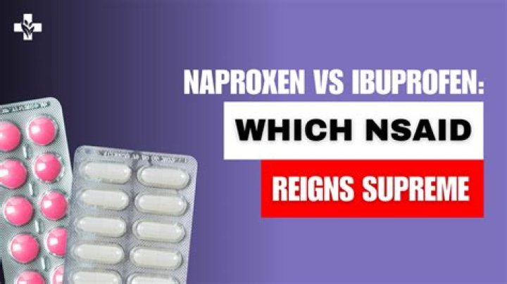 Is naproxen is the same as ibuprofen?