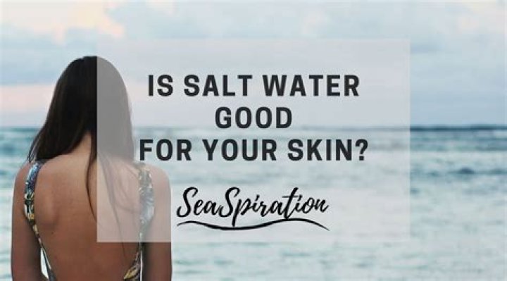 Is ocean water good for your skin?