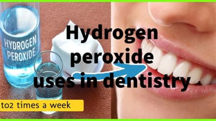 Is peroxide good for your teeth?