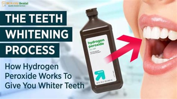 Is peroxide harmful to teeth?