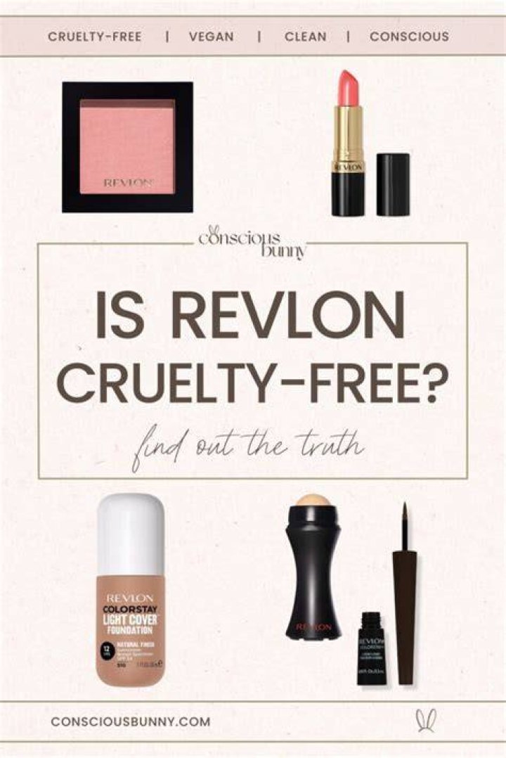 Is Revlon cruelty-free?