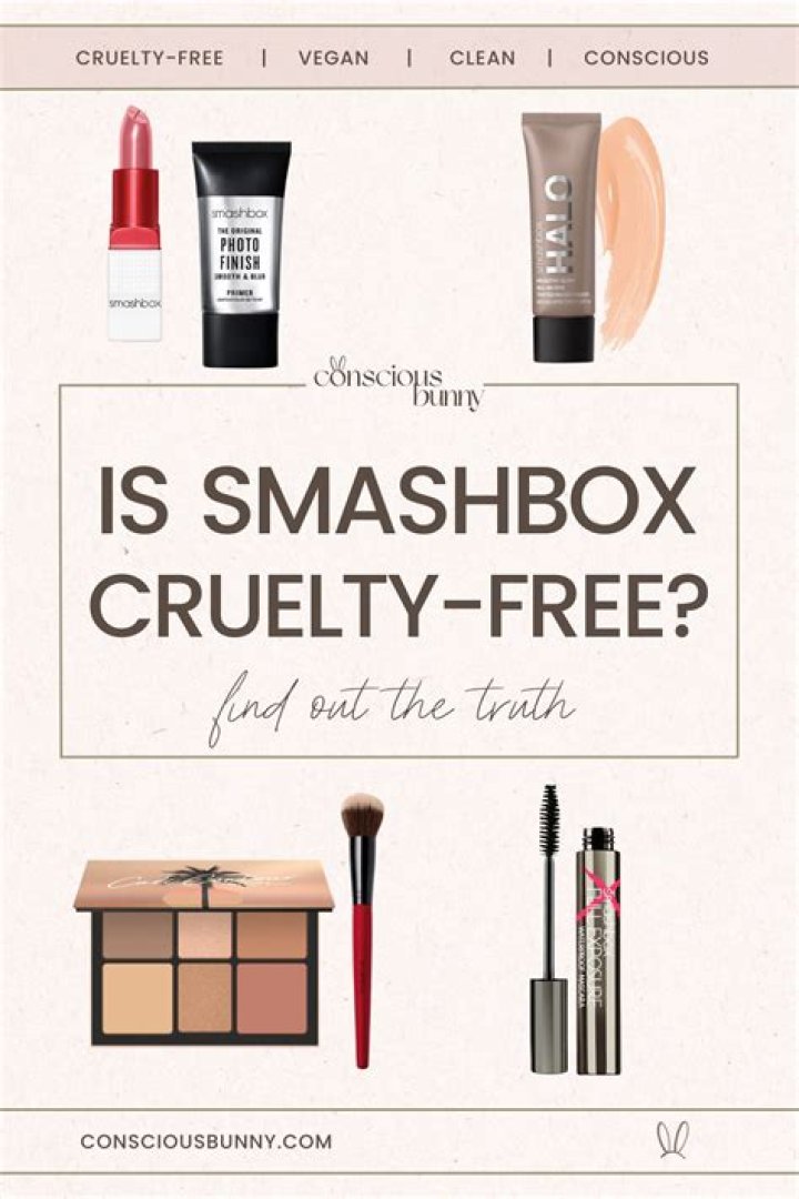 Is Smashbox vegan and cruelty-free?