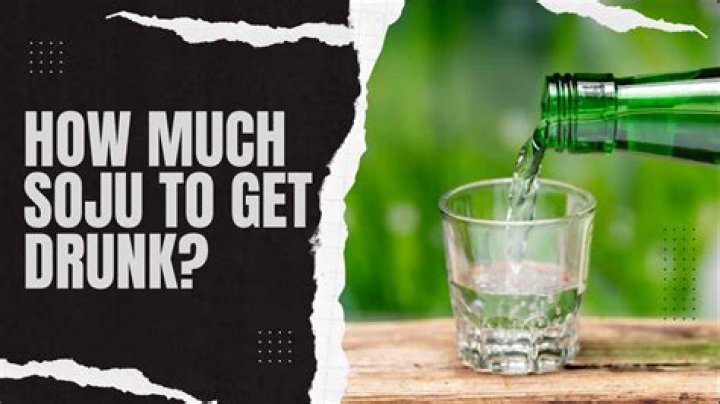Is soju can make you drunk?