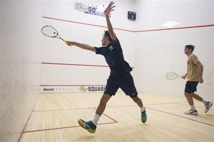 Is squash more intense than tennis?