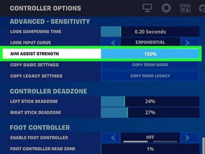 Is standard aim assist best?