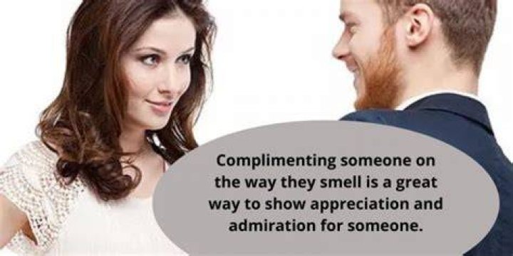 Is telling someone they smell good flirting?