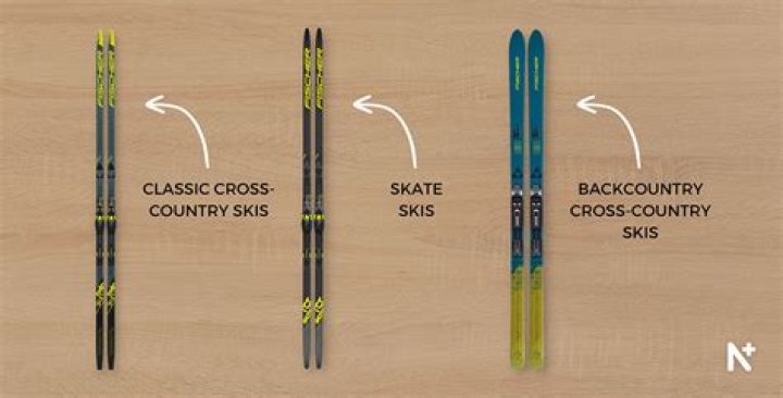 Is there a difference between cross country skis and downhill skis?