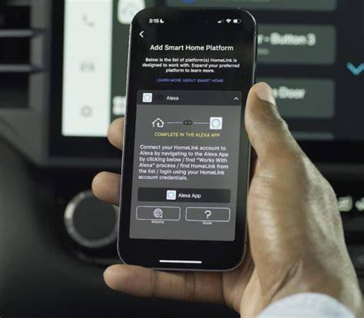 Is there a HomeLink app?