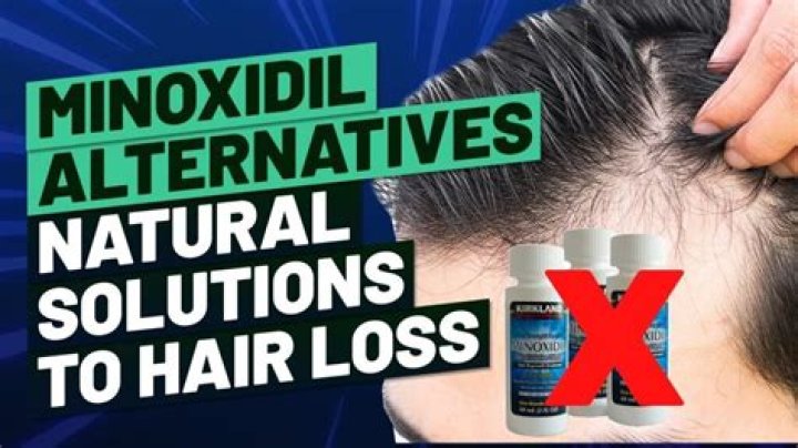 Is there a natural alternative to minoxidil?