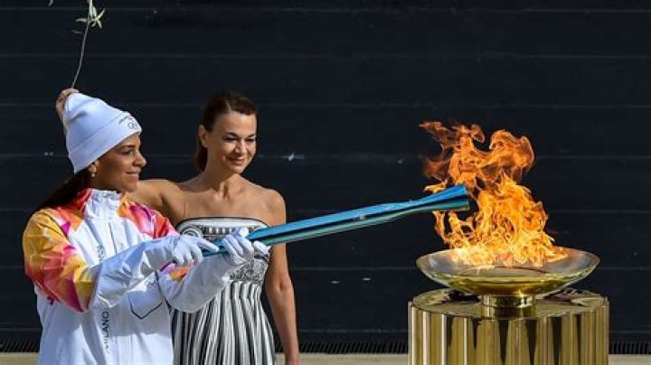 Is there an Olympic flame?
