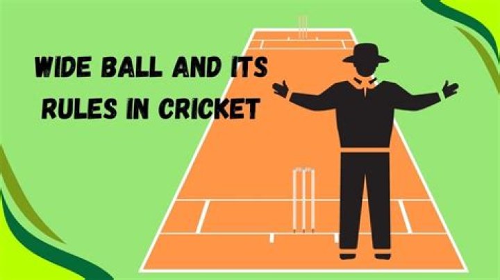 Is there wide ball in Test cricket?