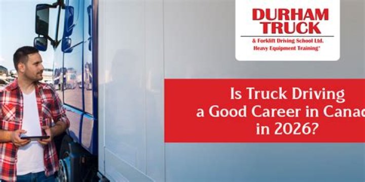 Is truck driving a good job in Canada?