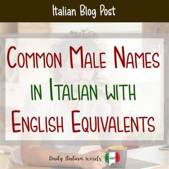 Is Vita an Italian name?