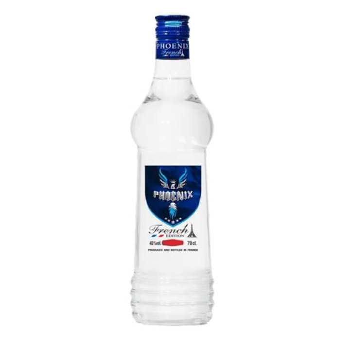 Is vodka 70% alcohol?