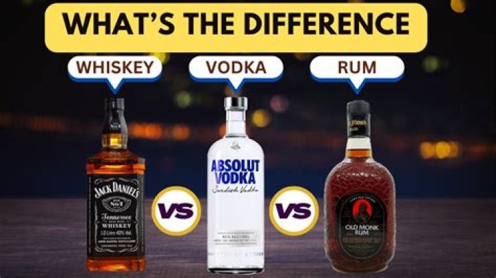 Is vodka more harmful than whiskey?