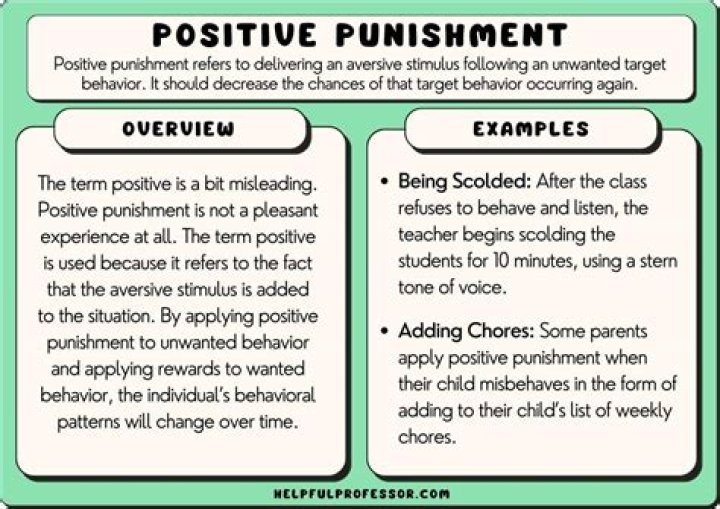 Is yelling positive or negative punishment?