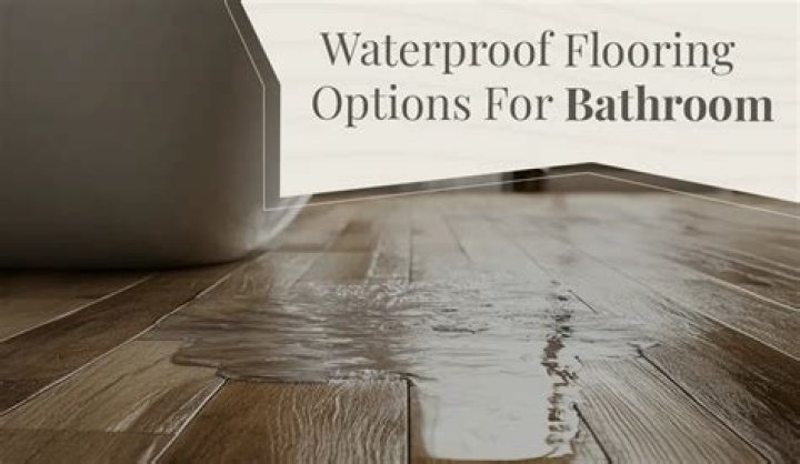 Should a bathroom floor be waterproof?