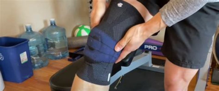 Should I wear a knee brace while cycling?