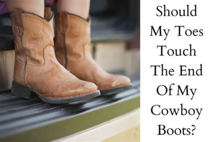 Should my toes touch the front of my boots?