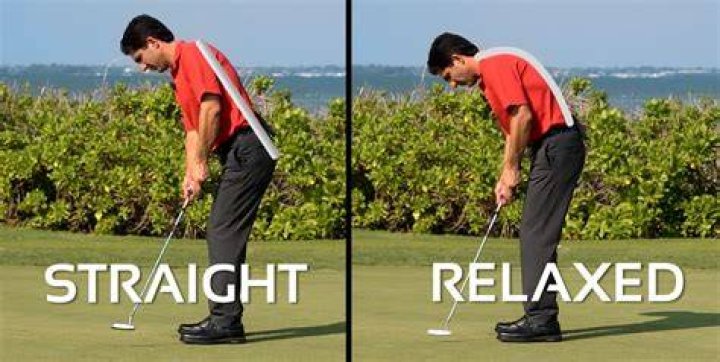 Should putting stroke be straight?