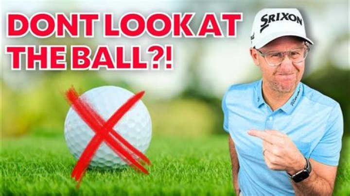 Should you look at hole while putting?