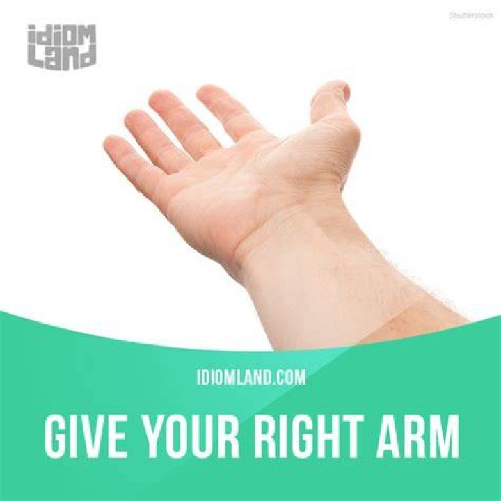 Should your right arm be straight at impact?