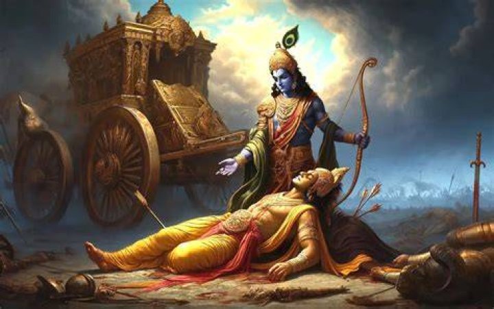 Was Karna defeated by Dhrupad?