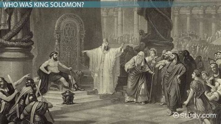 Was King Solomon a real person?