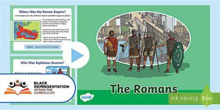 Were there black Romans England?